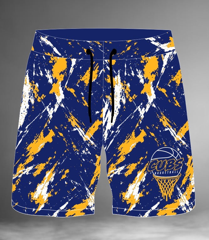 Cubs Basketball Sublimated Shorts