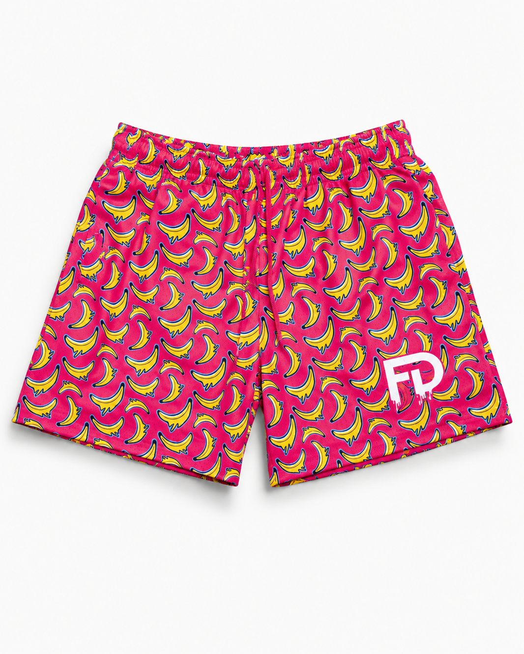 FD Pink Drippy Banana Shorts– 5” Inseam