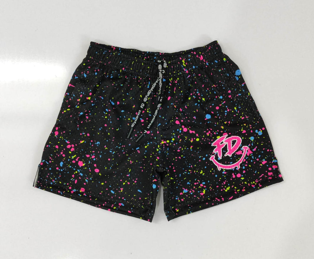Midnight Meltdown Mesh Shorts