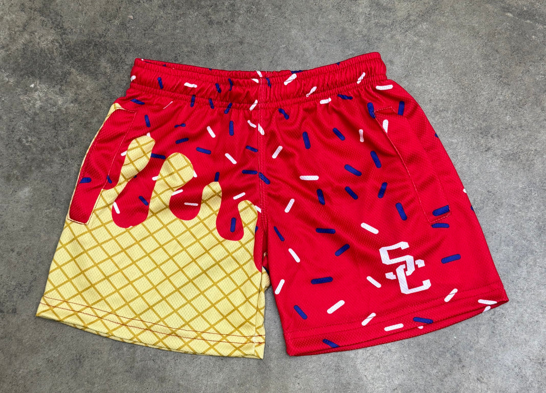 Blowout —Melt Mode: South Cherokee Sublimated Shorts