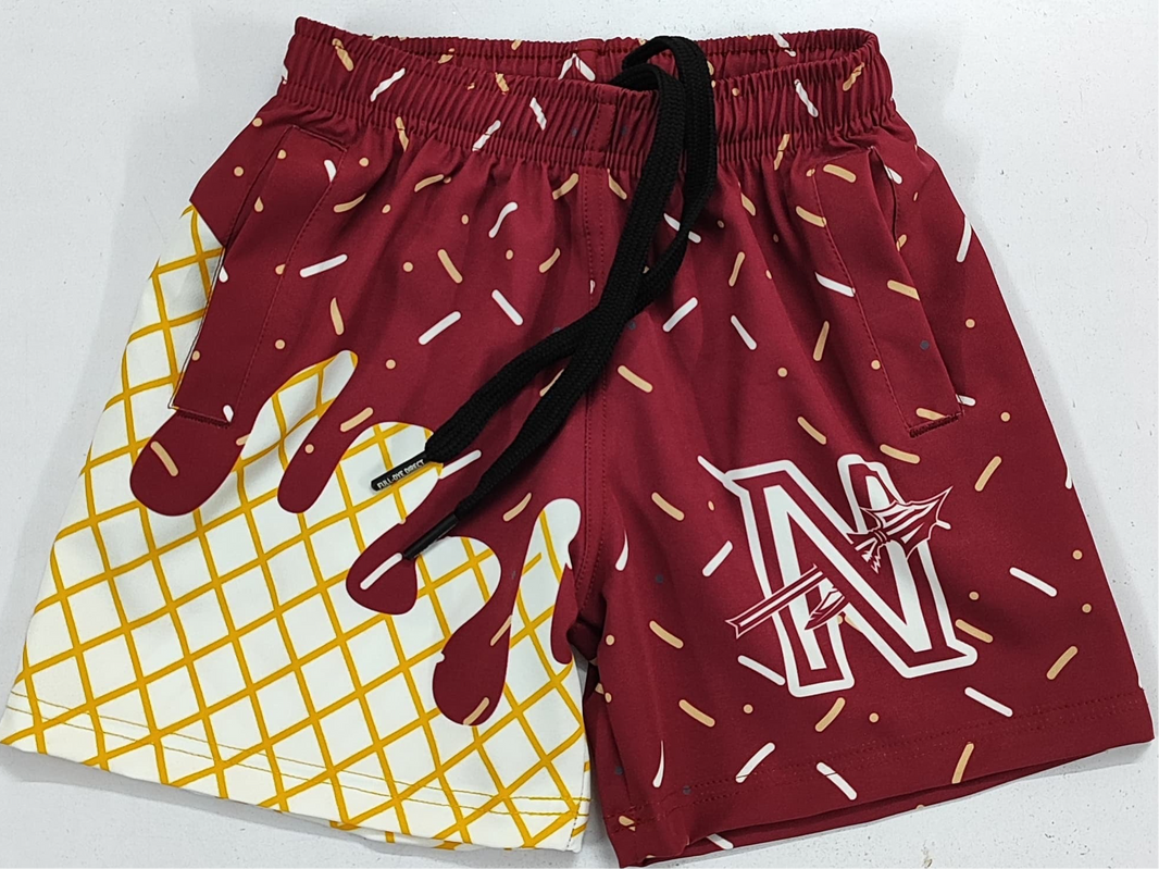 Melt Mode: Noles Sublimated Shorts- In Stock