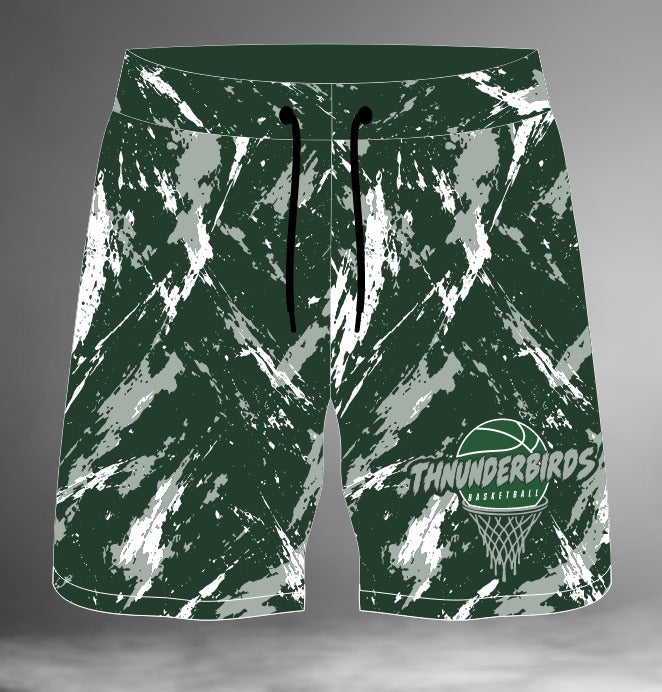 Thunderbirds Basketball Sublimated Shorts