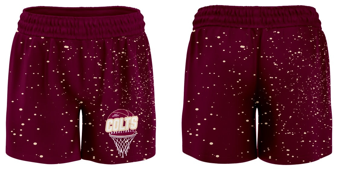 CYB Colts Basketball Sublimated Shorts
