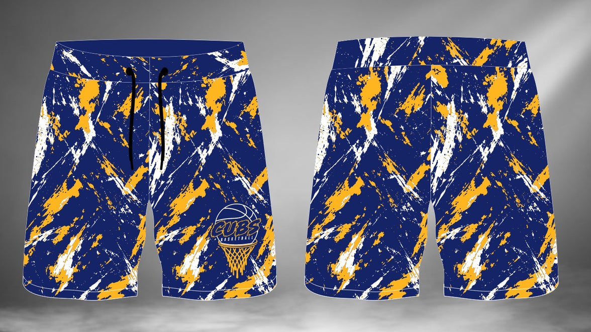 Cubs Basketball Sublimated Shorts