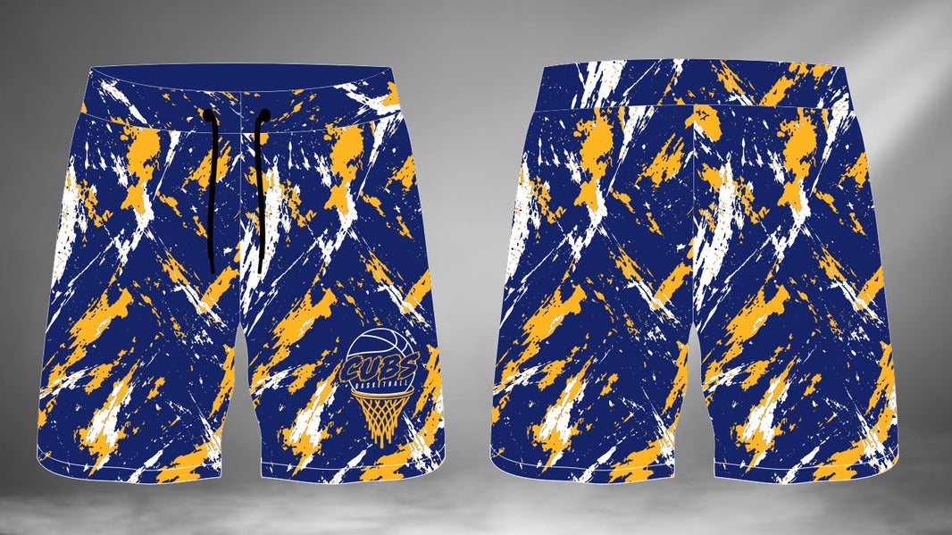Cubs Basketball Sublimated Shorts