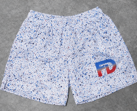 *New* FD Splatter Shorts – 5” Inseam