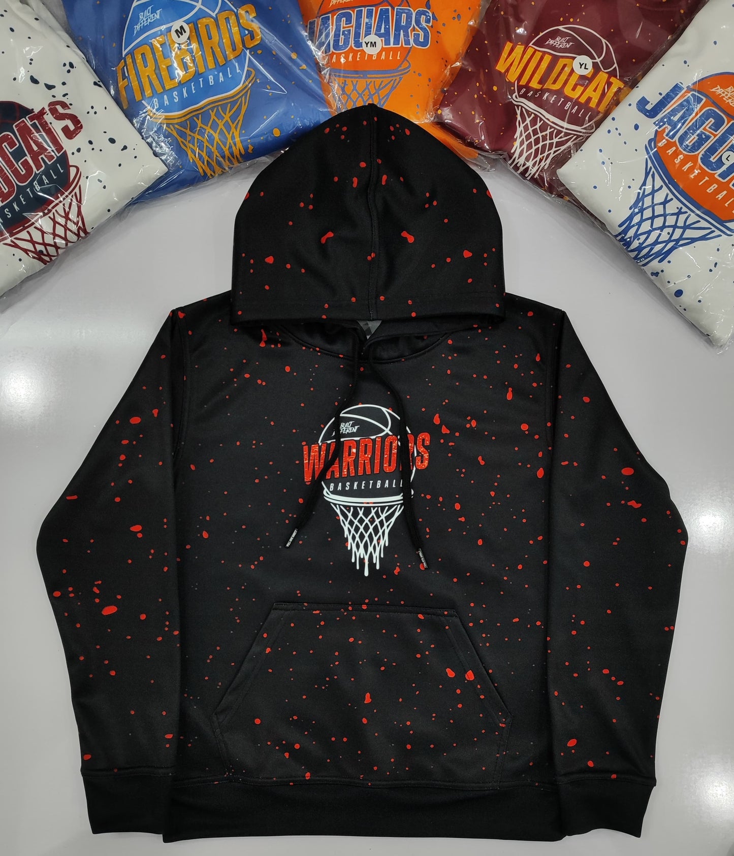 CYB Warriors Basketball Fleece Hoodie