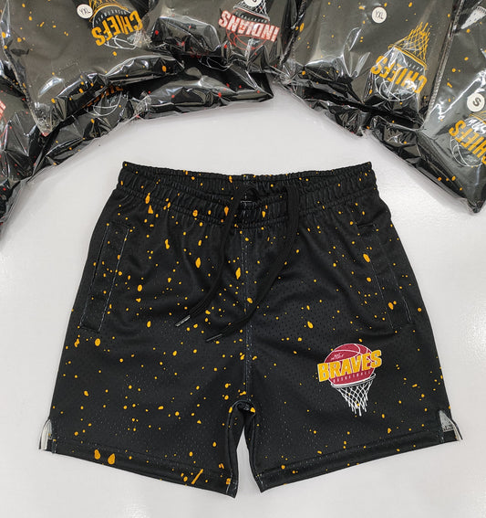 CYB Braves Basketball Sublimated Shorts