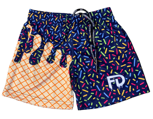 FD Melt Mode Sprinkle Overload Drip Shorts – 5” Inseam