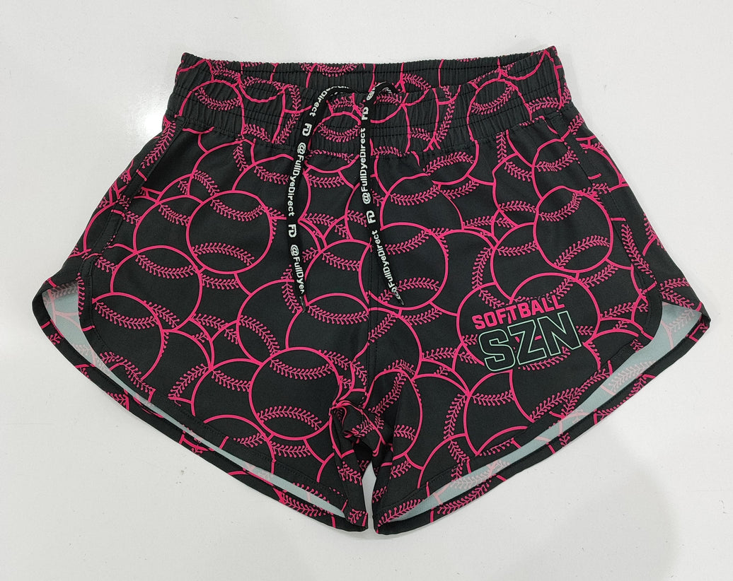 SZN Series: Pink Heat – Softball Shorts