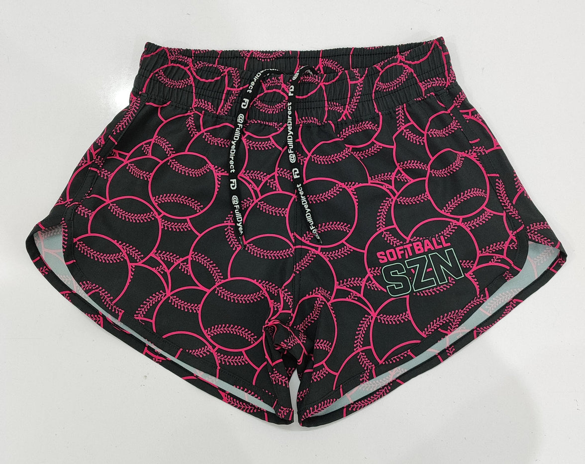 SZN Series: Pink Heat – Softball Shorts