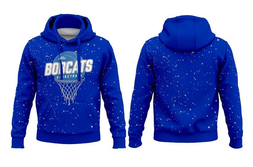 CYB Bobcats Basketball Fleece Hoodie