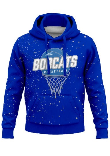 CYB Bobcats Basketball Fleece Hoodie