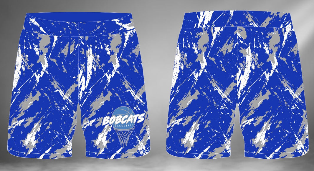 Bobcats Basketball Sublimated Shorts