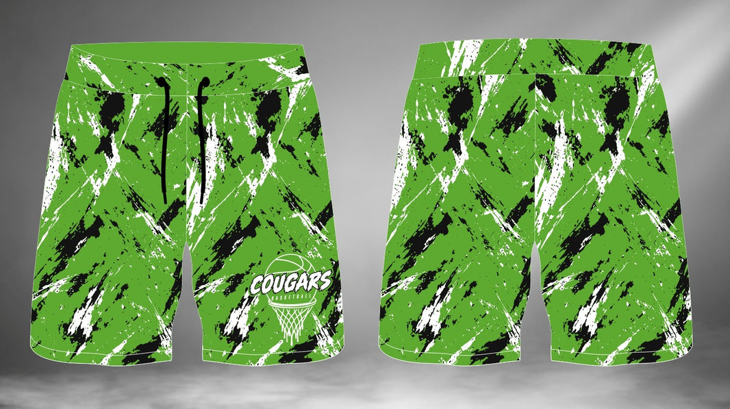 Cougars Basketball Sublimated Shorts