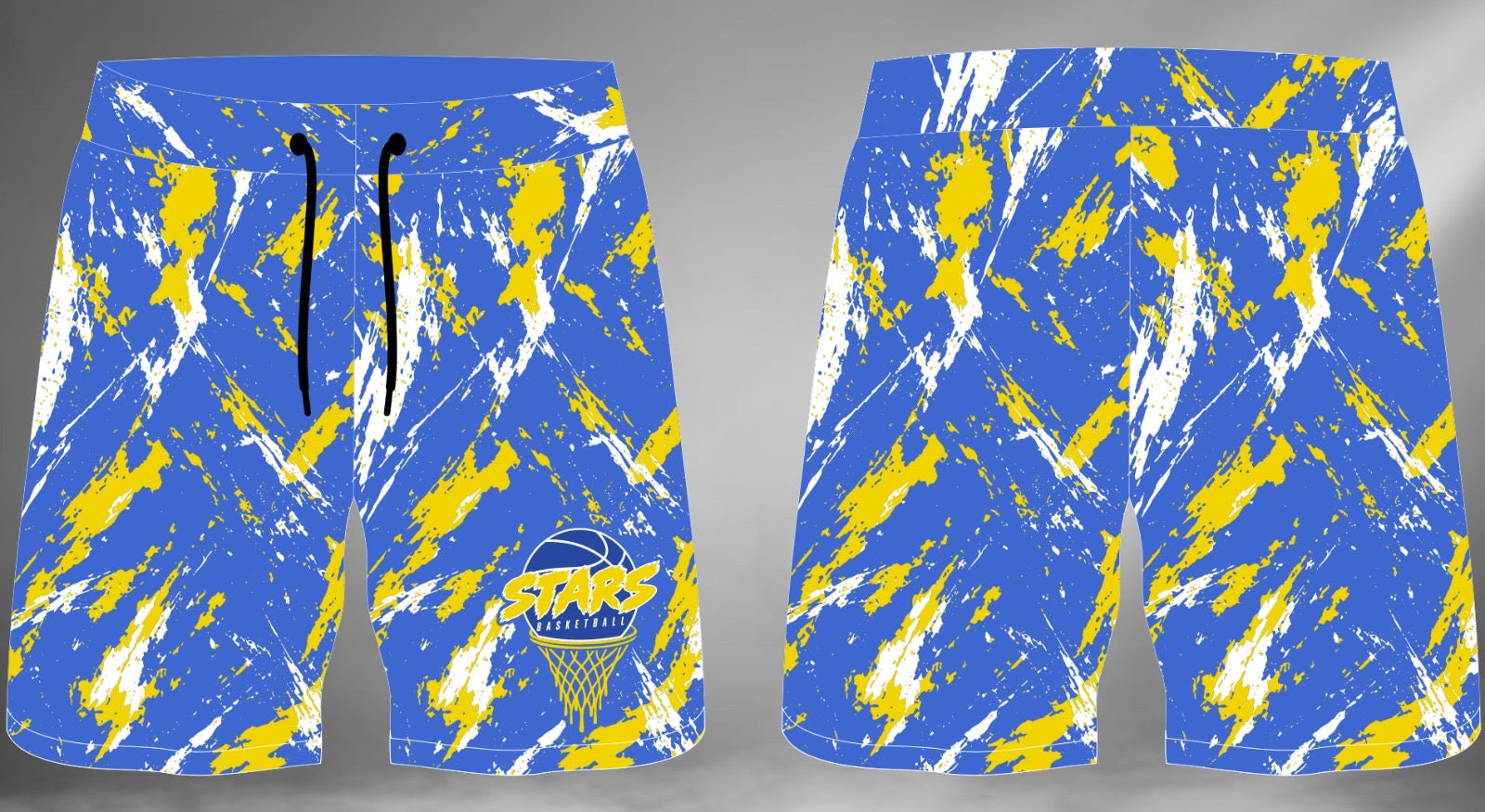 Stars Basketball Sublimated Shorts