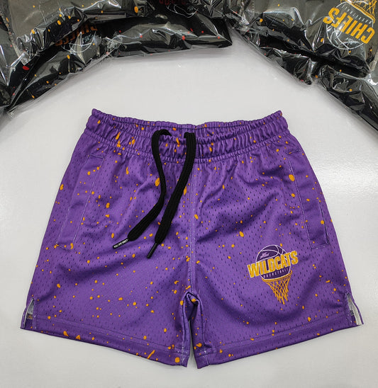 CYB Wildcats Basketball Sublimated Shorts