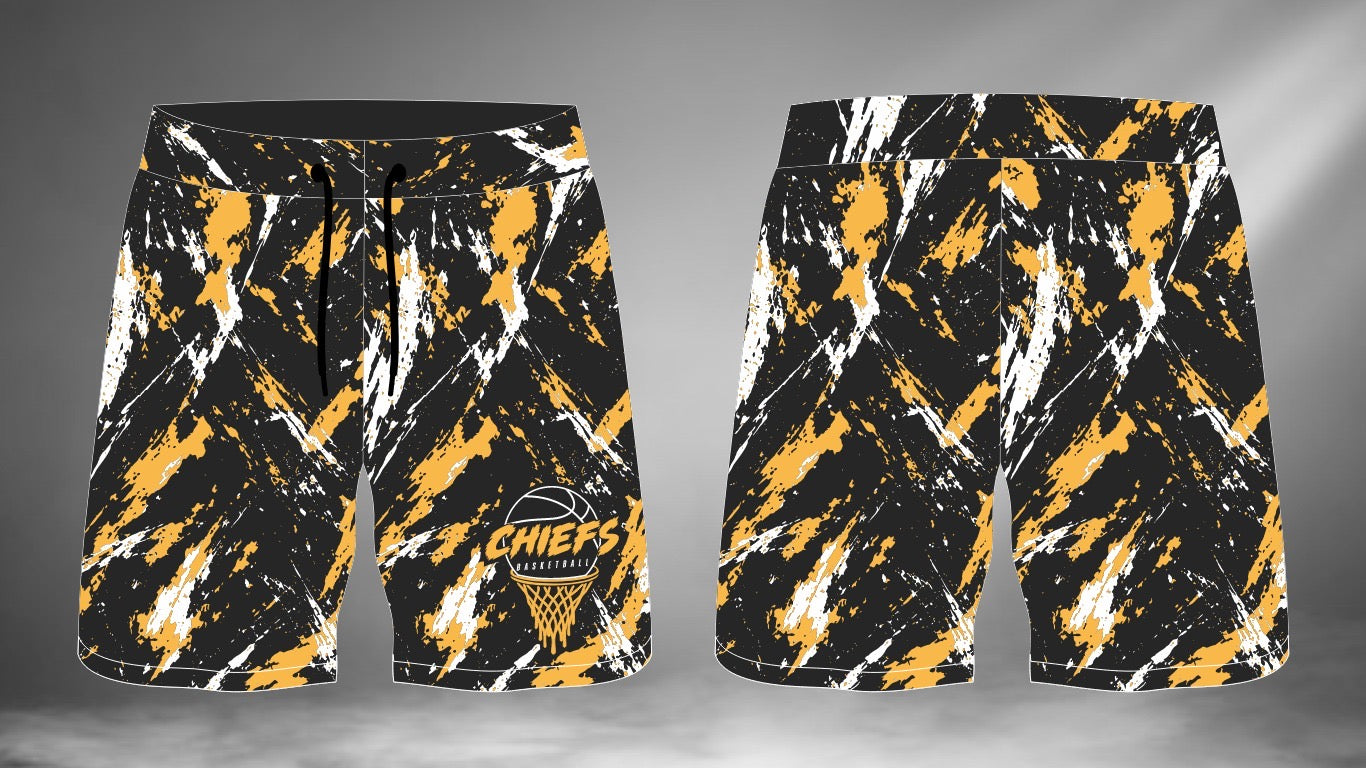Chiefs Basketball Sublimated Shorts