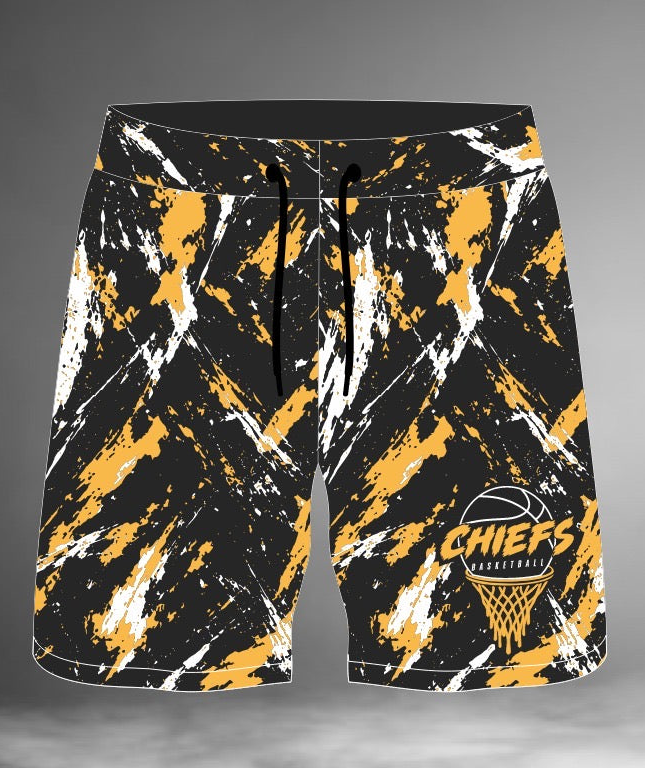 Chiefs Basketball Sublimated Shorts