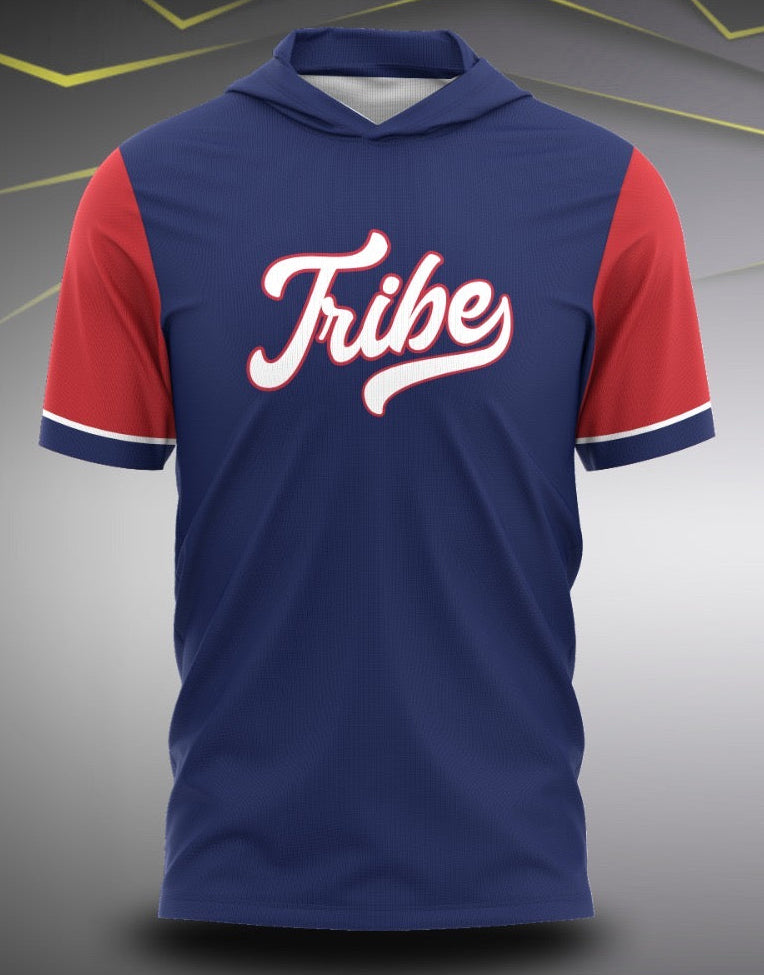 SC Tribe Short Sleeve Hoodie Tee- In Stock
