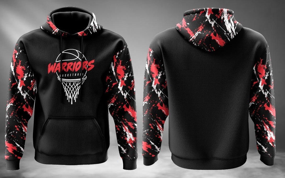 Warriors Basketball Fleece Hoodie