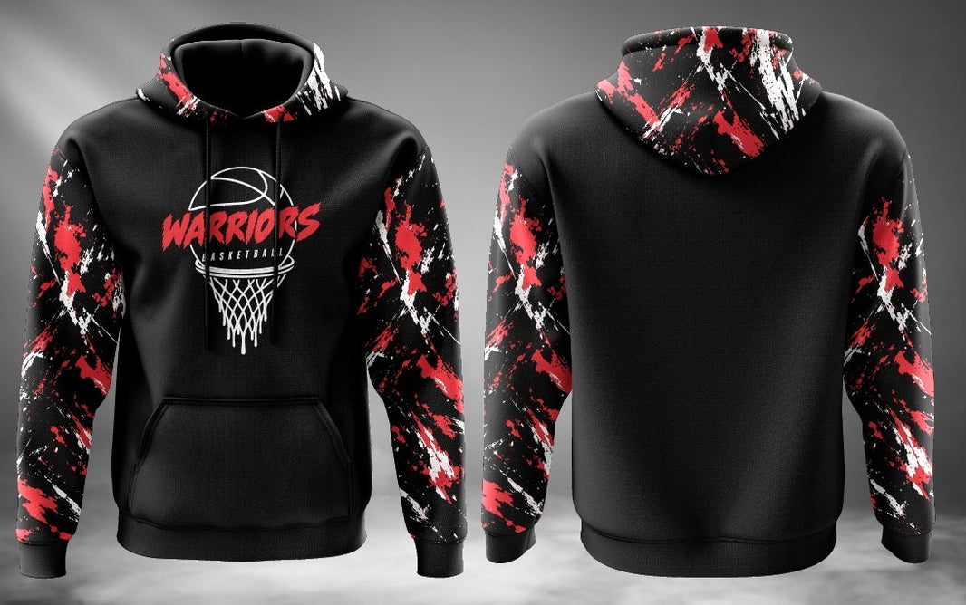 Warriors Basketball Fleece Hoodie