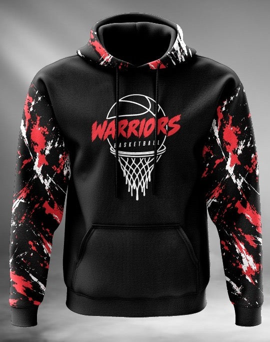 Warriors Basketball Fleece Hoodie