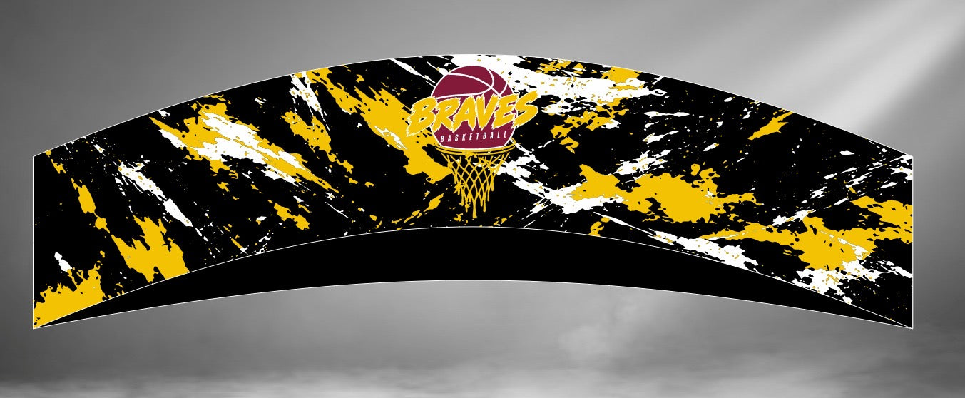 Braves Basketball Headband