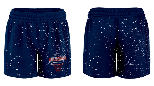 CYB Wolverines Basketball Sublimated Shorts