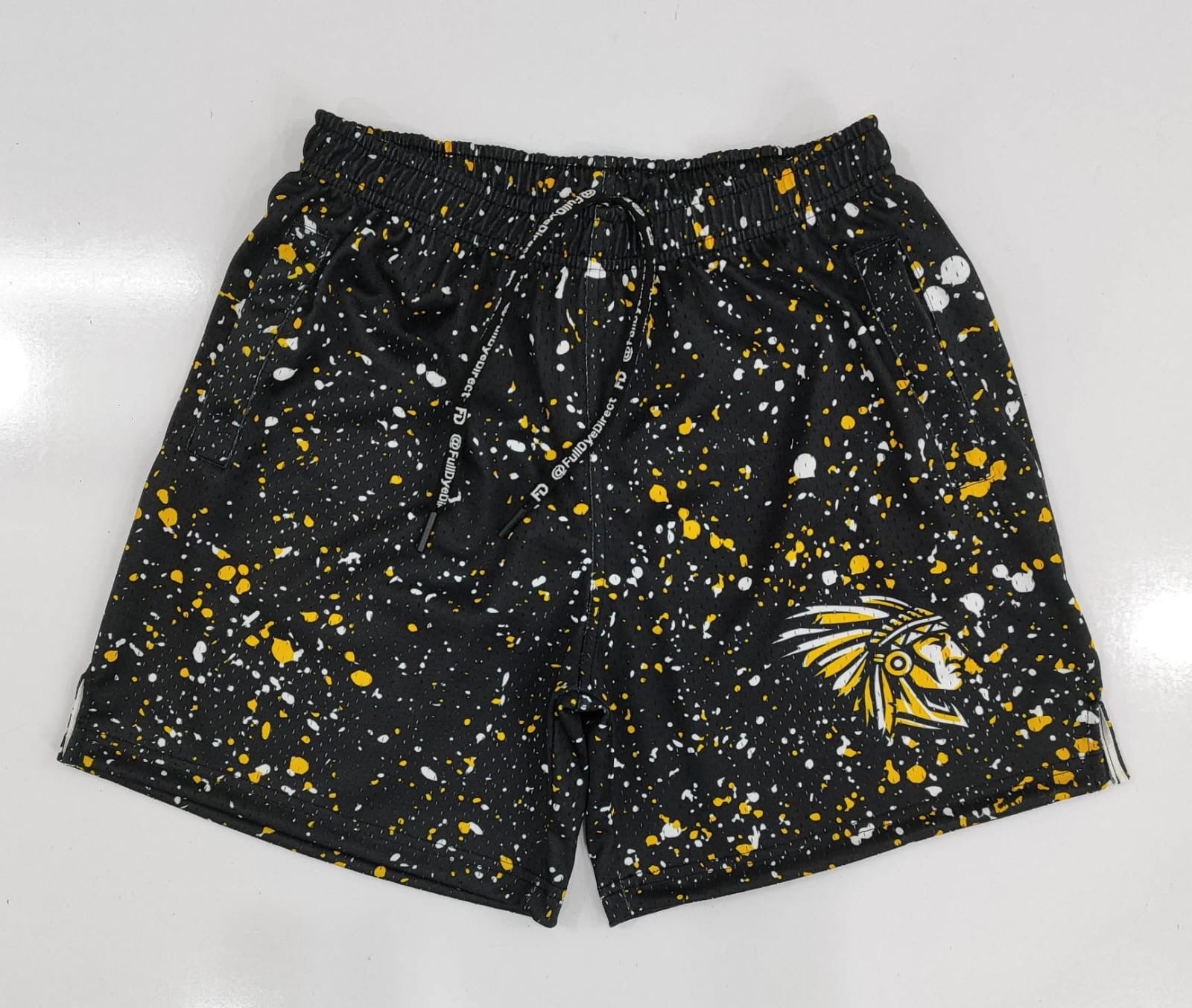Chiefs Splatter Mesh Shorts | Final Drop- In Stock