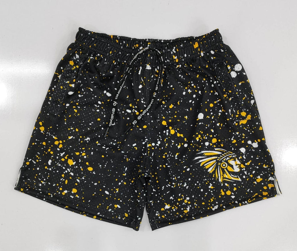 Chiefs Splatter Mesh Shorts | Final Drop- In Stock
