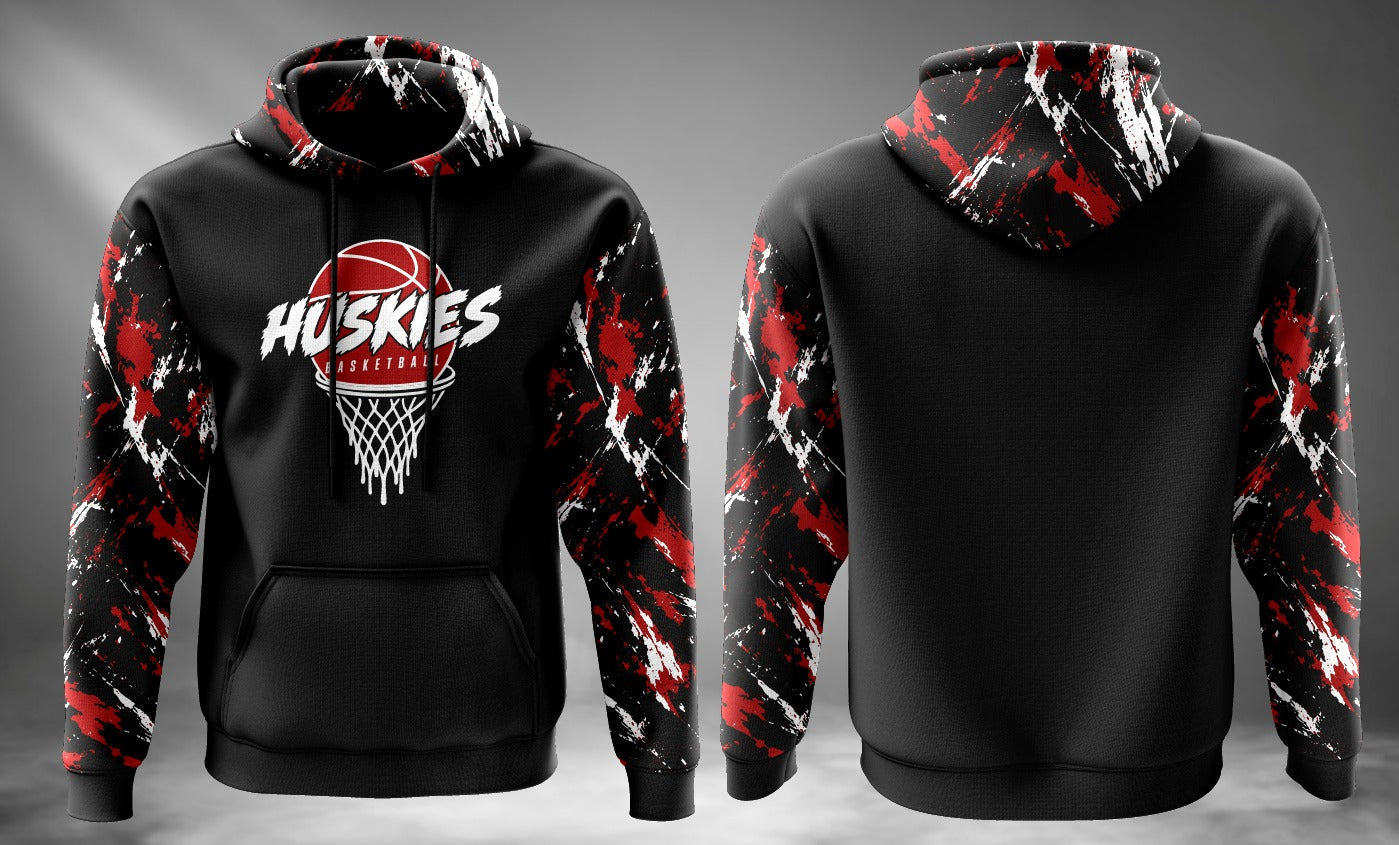 Huskies Basketball Fleece Hoodie