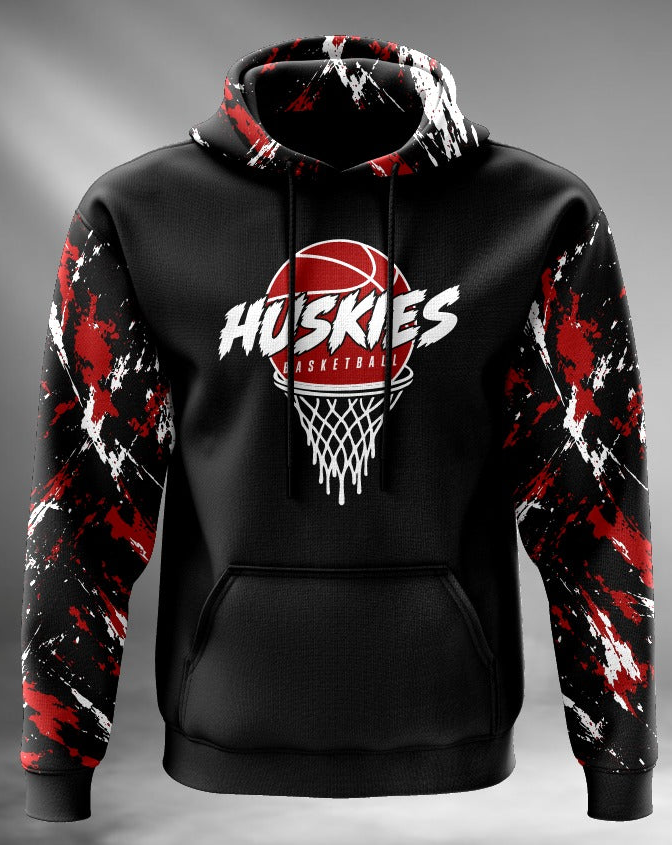 Huskies Basketball Fleece Hoodie