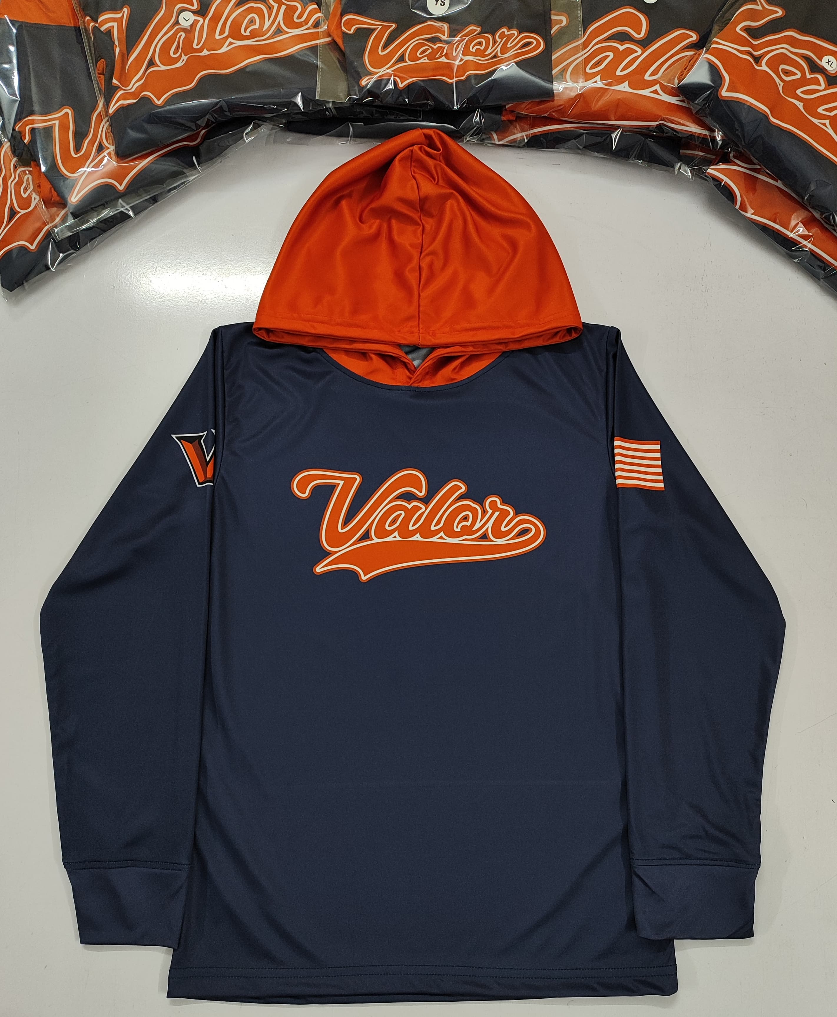 🔥 Custom Hoodie Tees | Fully Sublimated Performance Hooded Shirts
