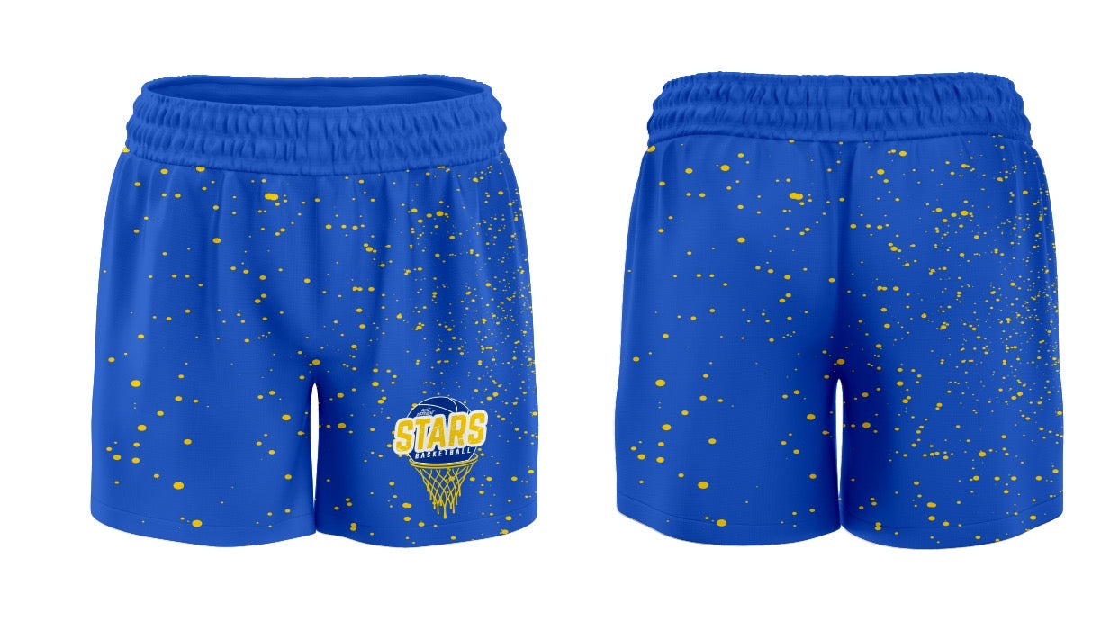 CYB Stars Basketball Sublimated Shorts