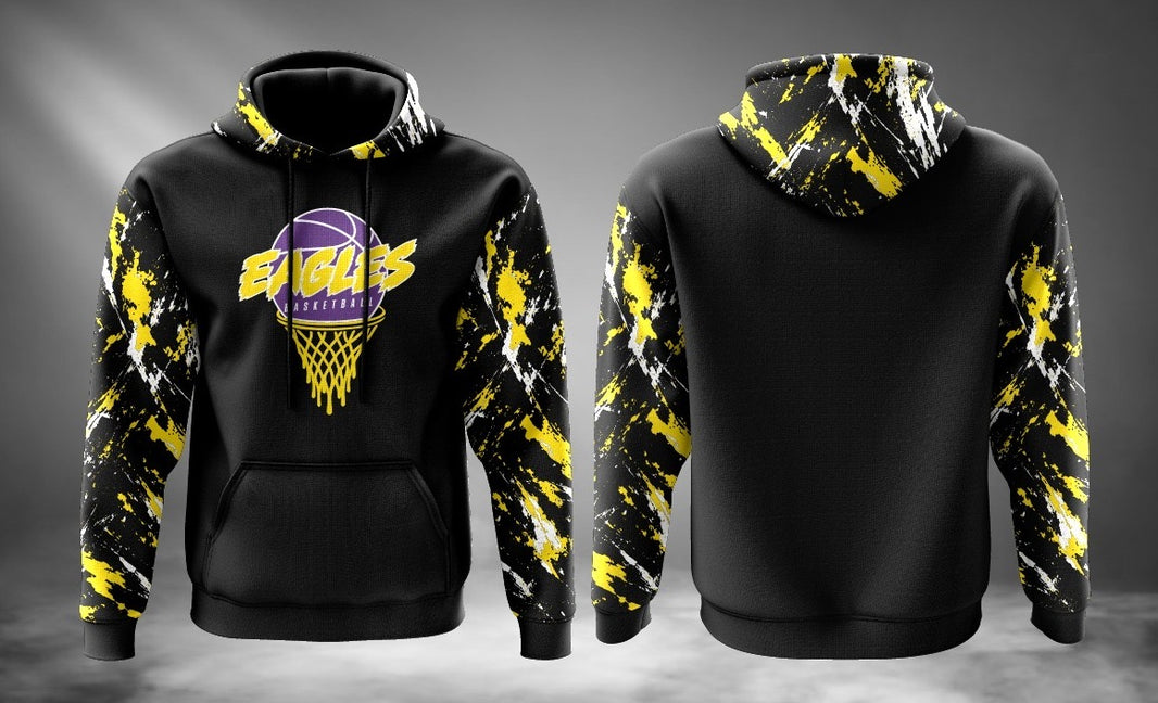 LR Eagles Basketball Fleece Hoodie