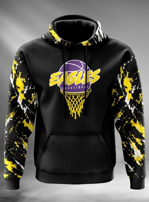 LR Eagles Basketball Fleece Hoodie