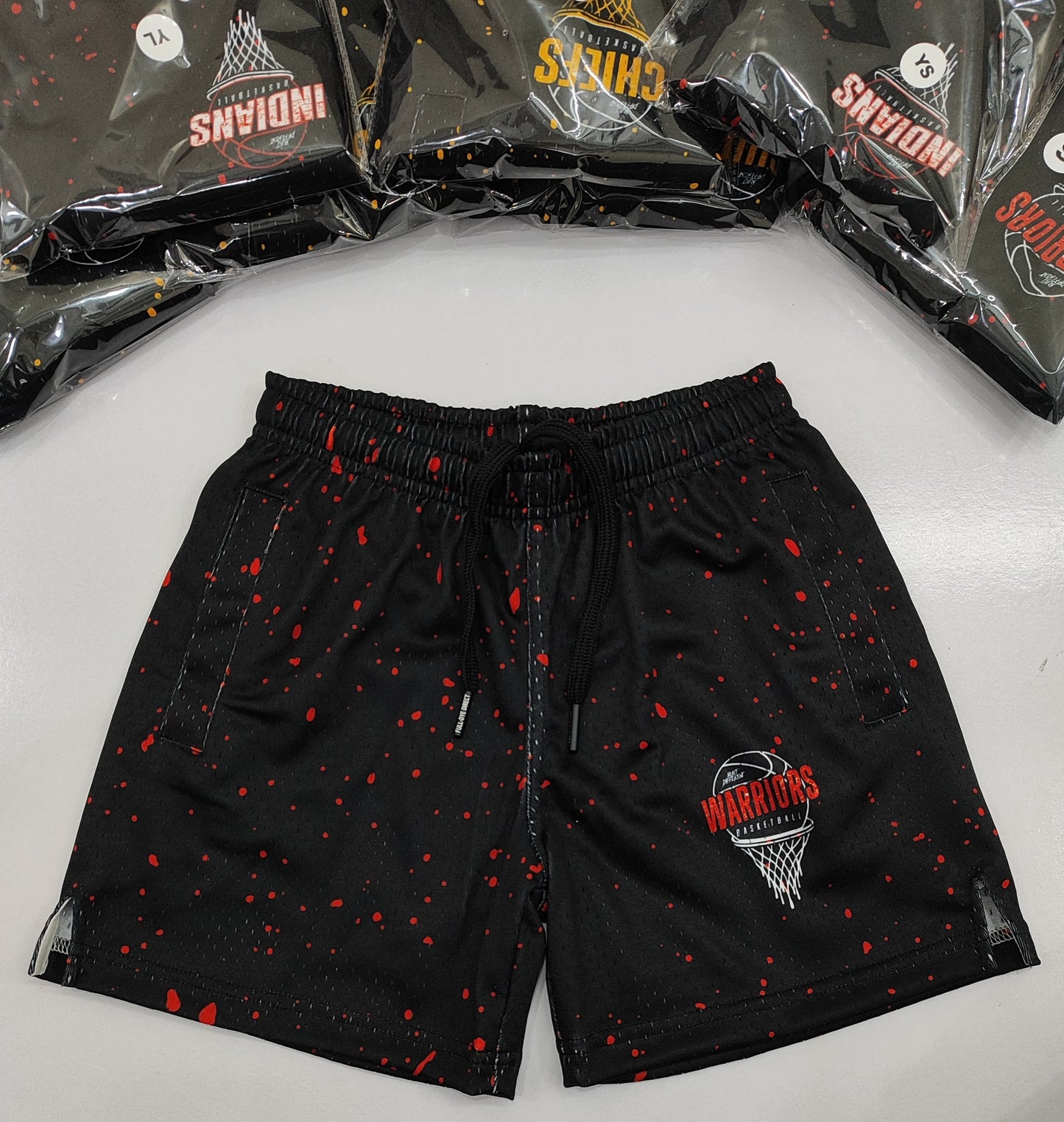 CYB Warriors Basketball Sublimated Shorts