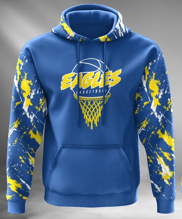 Eagles Basketball Fleece Hoodie