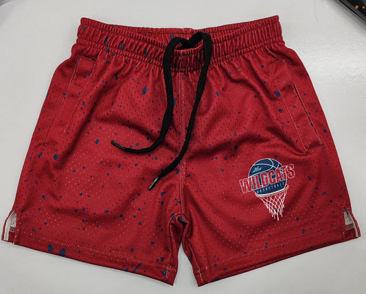 CYB WS Wildcats Basketball Sublimated Shorts