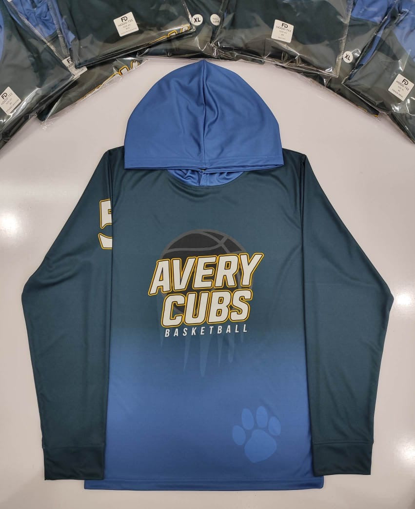 🔥 Custom Hoodie Tees | Fully Sublimated Performance Hooded Shirts