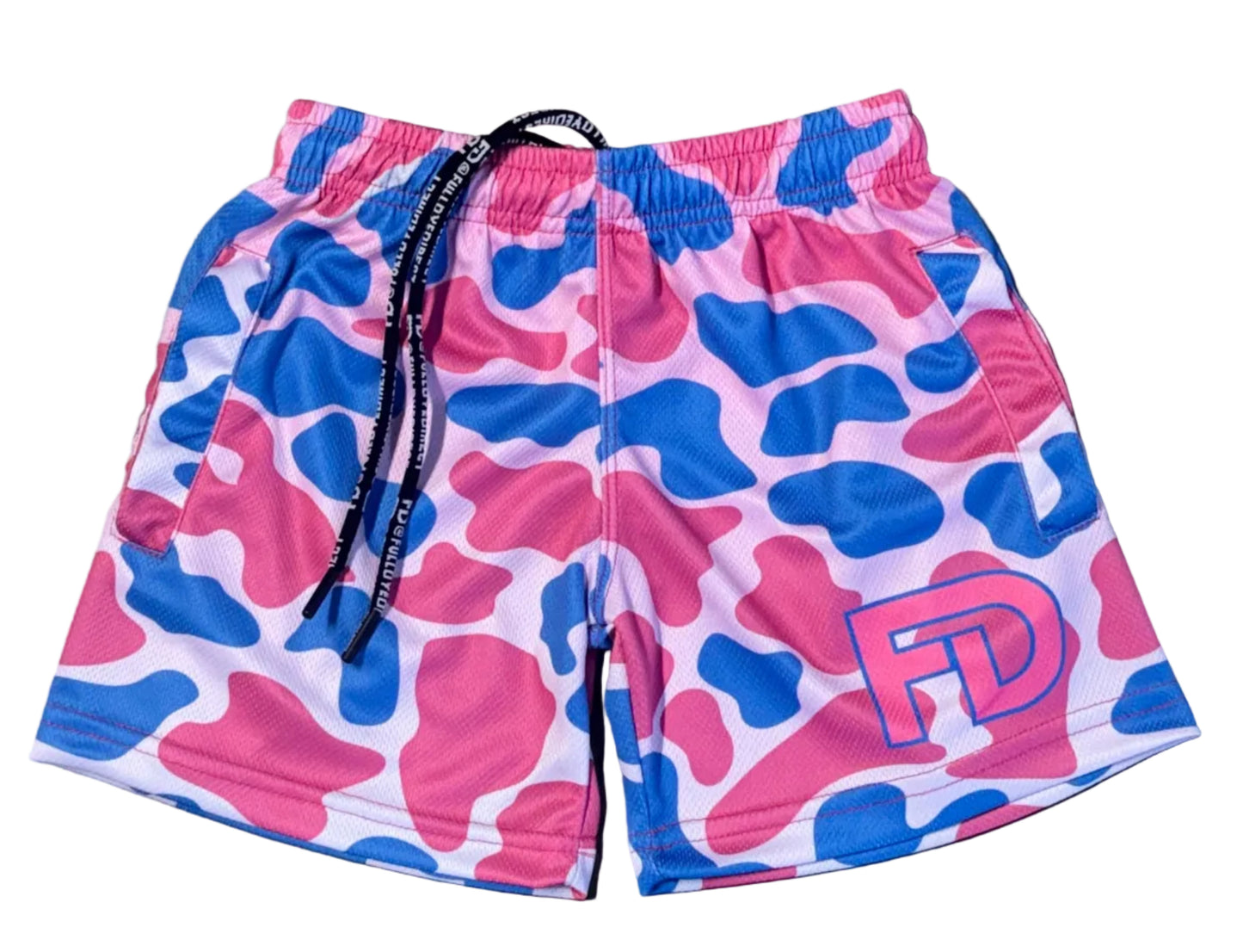 FD Cotton Camo Shorts – 5” Inseam
