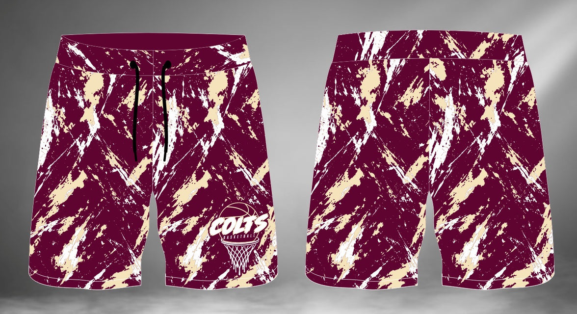 Colts Basketball Sublimated Shorts