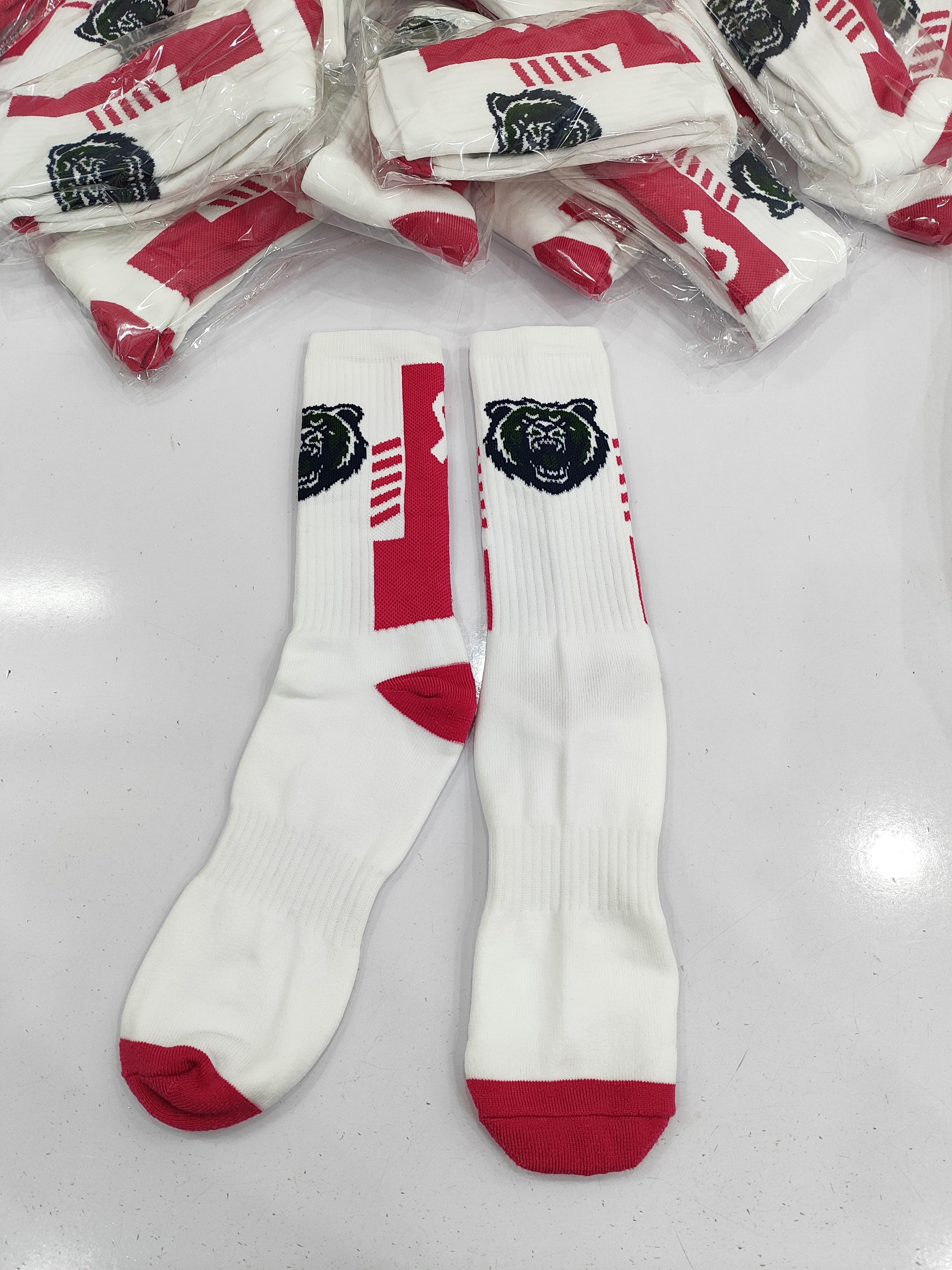 Grizzlies Breast Cancer Awareness Socks — Preorder