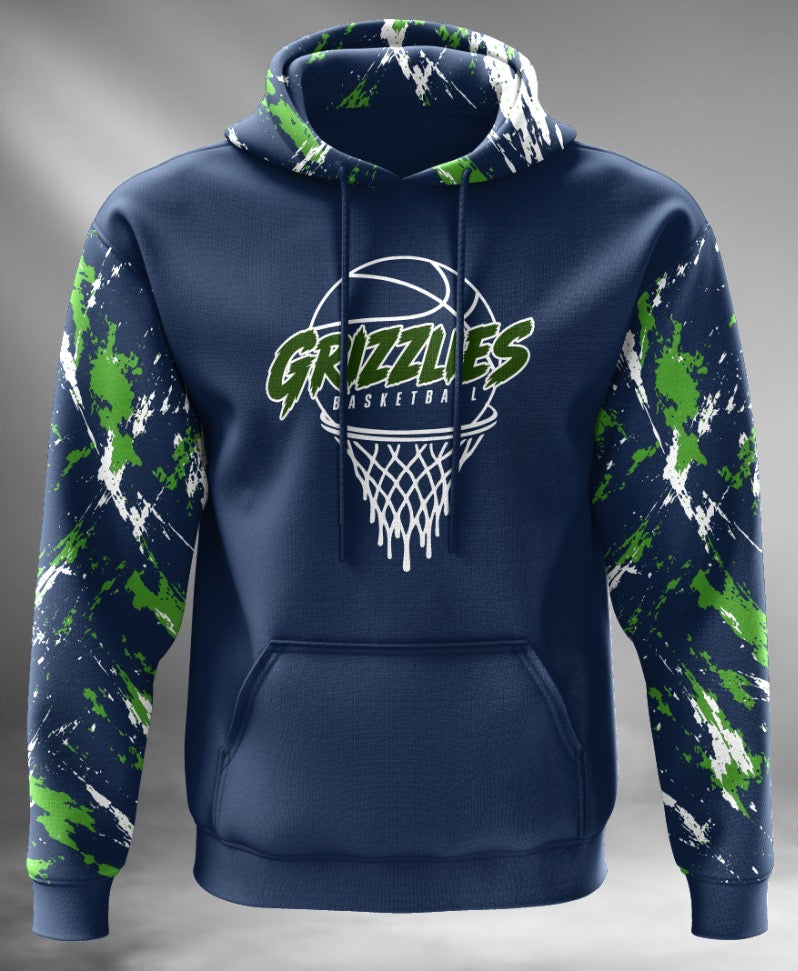 Grizzlies Basketball Fleece Hoodie