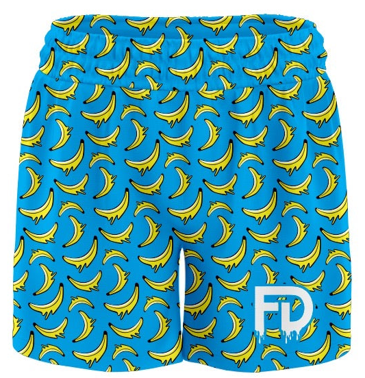 FD Banana Blitz Drip Shorts – 5” Inseam