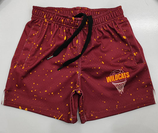 CYB Wildcats Basketball Sublimated Shorts