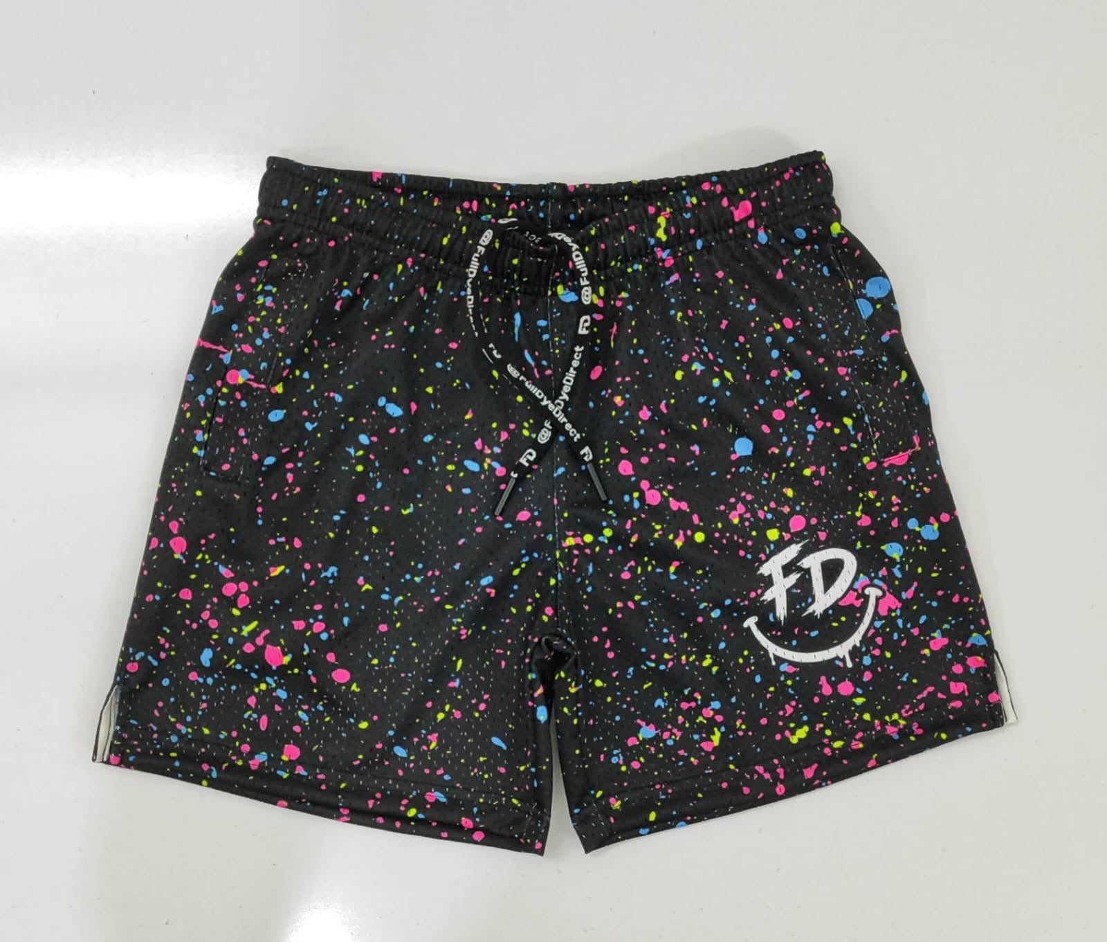Splatterstorm - Blackout Drip Shorts – 5” Inseam