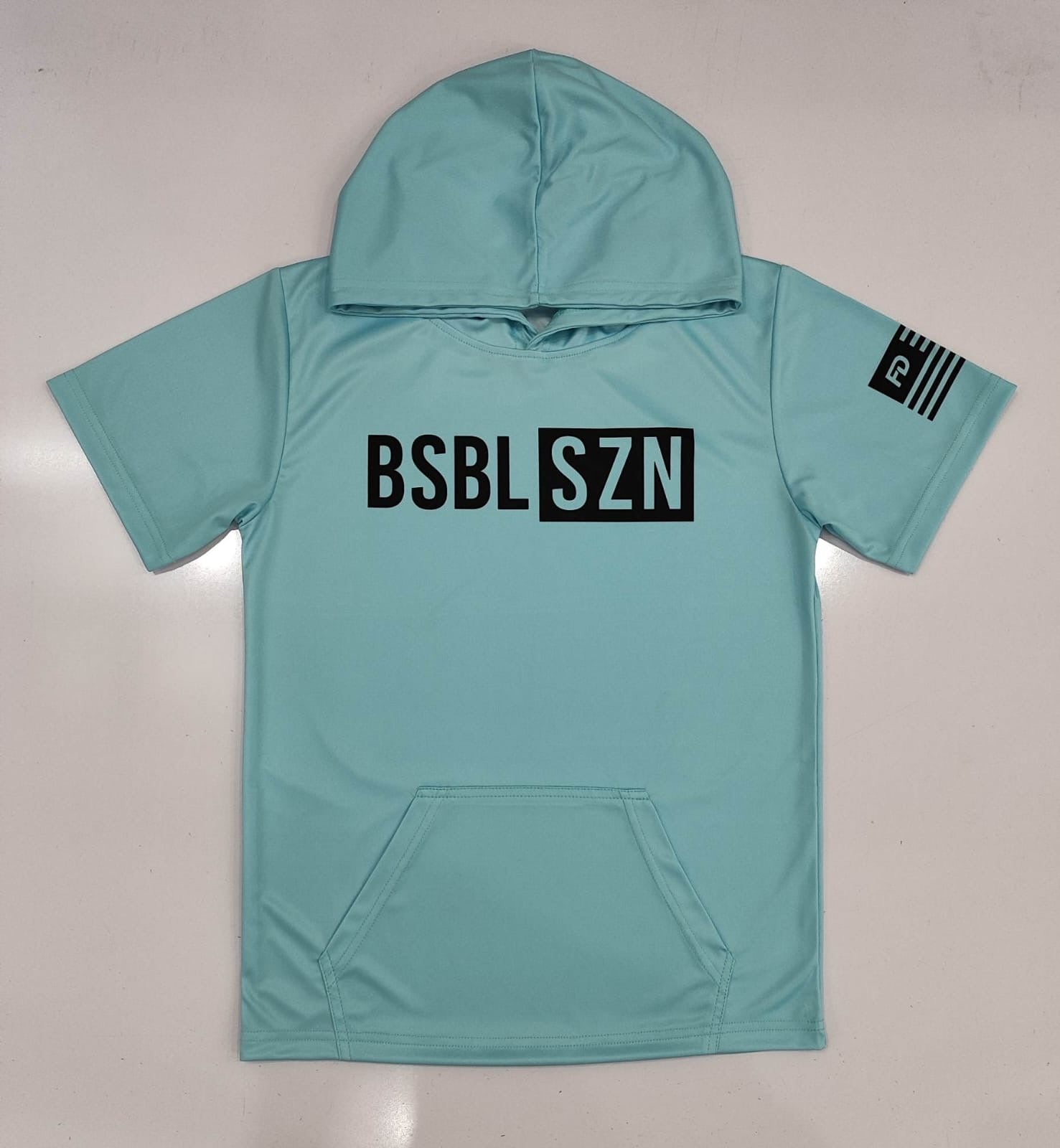 FD BSBL SZN Hoodie Tee – Seafoam