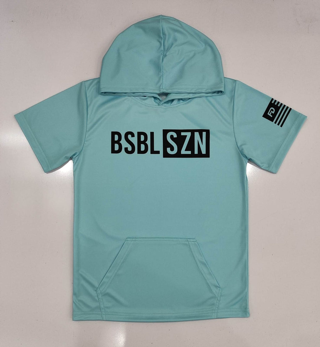 FD BSBL SZN Hoodie Tee – Seafoam